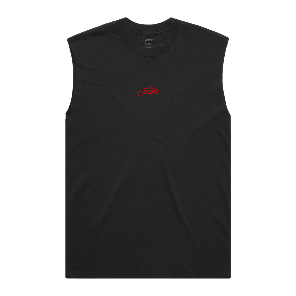 Like Jennie Statement Cut Off Tank
