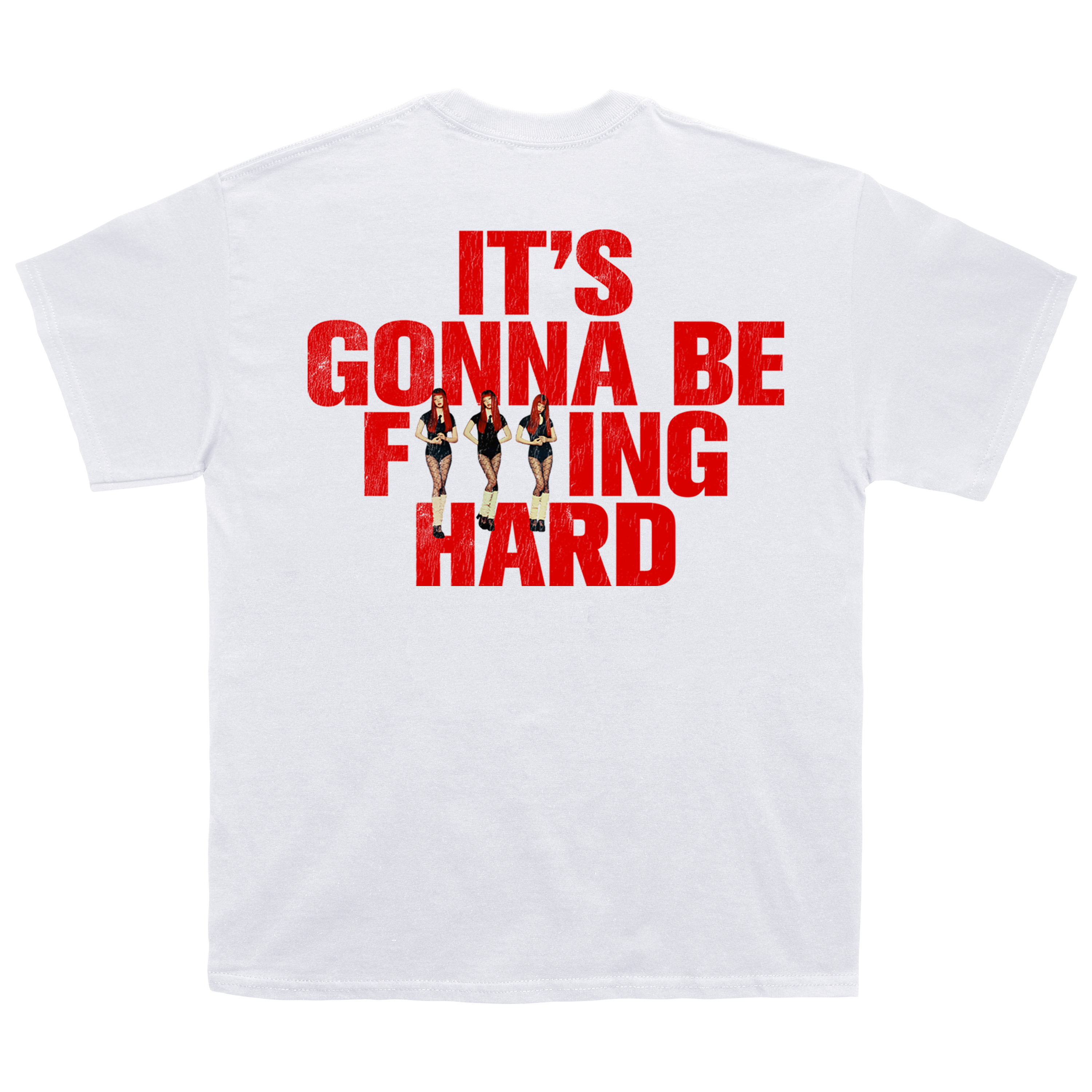 Like Jennie Statement Tee Red