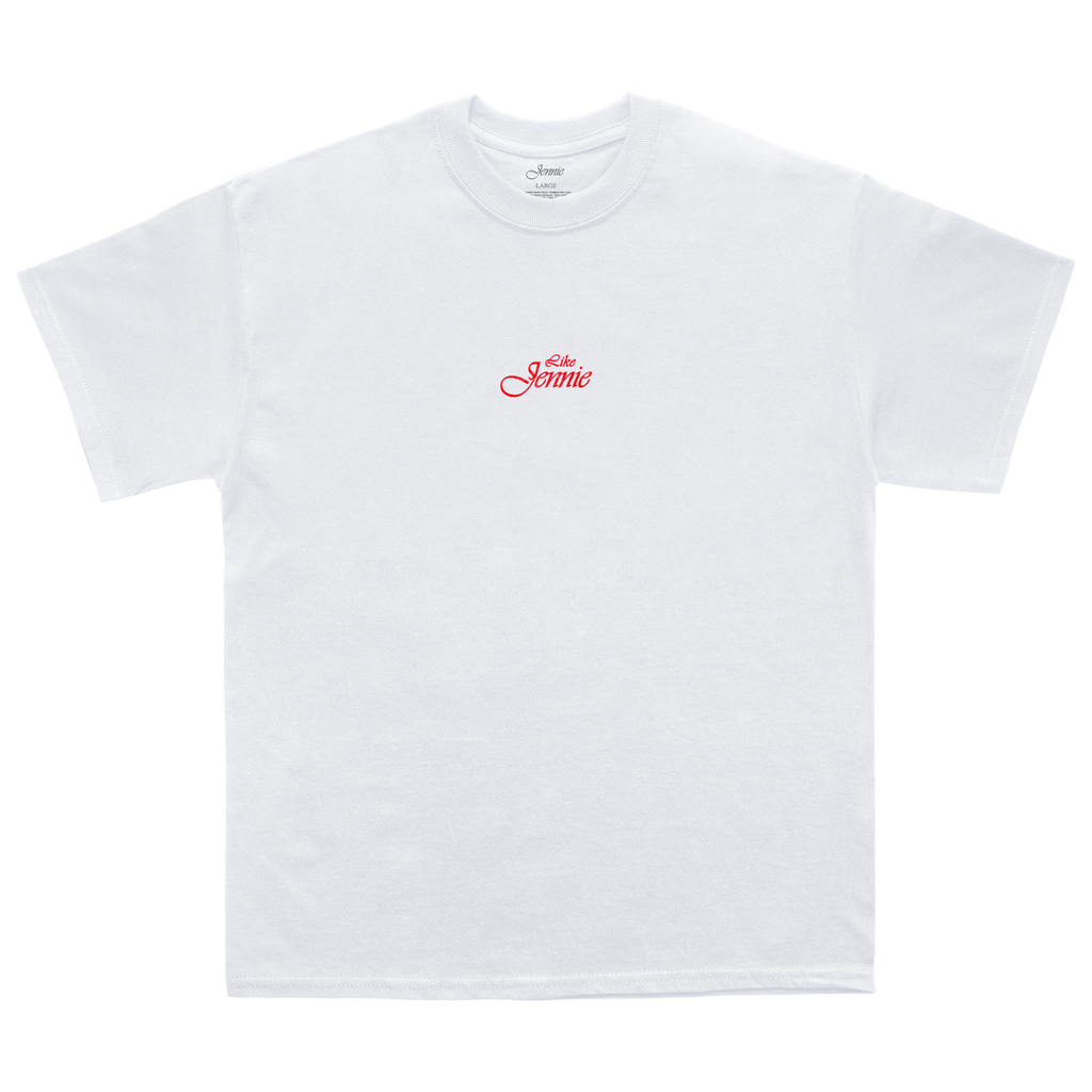 Like Jennie Statement Tee Red