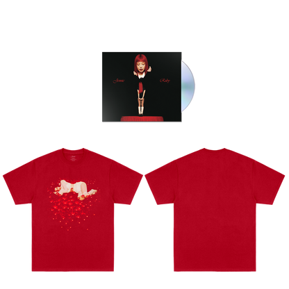 Ruby CD Digipack – JENNIE Only Audio + Red Tee