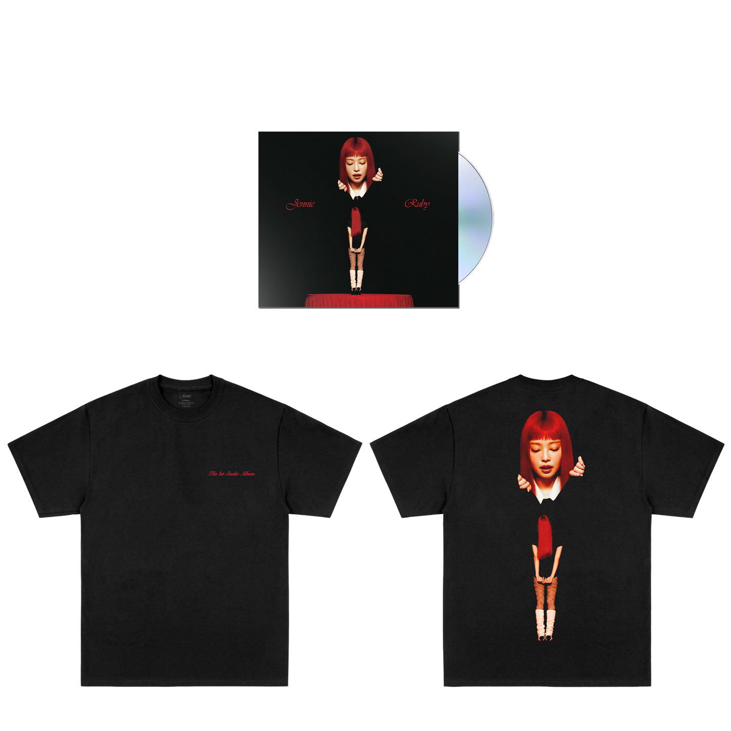 Ruby CD Digipack – JENNIE Only Audio + Tee