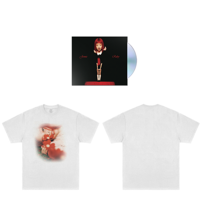 Ruby CD Digipack – JENNIE Only Audio + White Tee